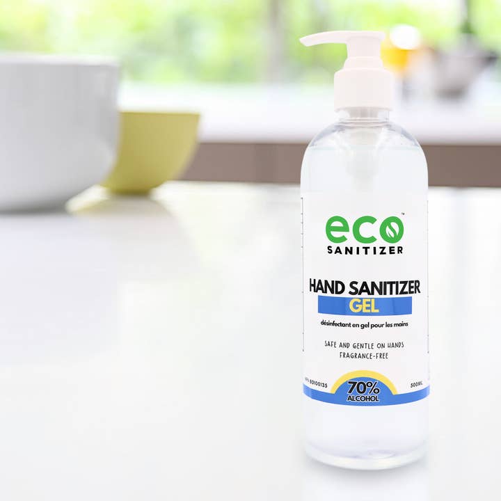 Eco Sanitizer – Desinfetante para as mãos por atacado – Desinfetante para as mãos - Gel (500 ml)2