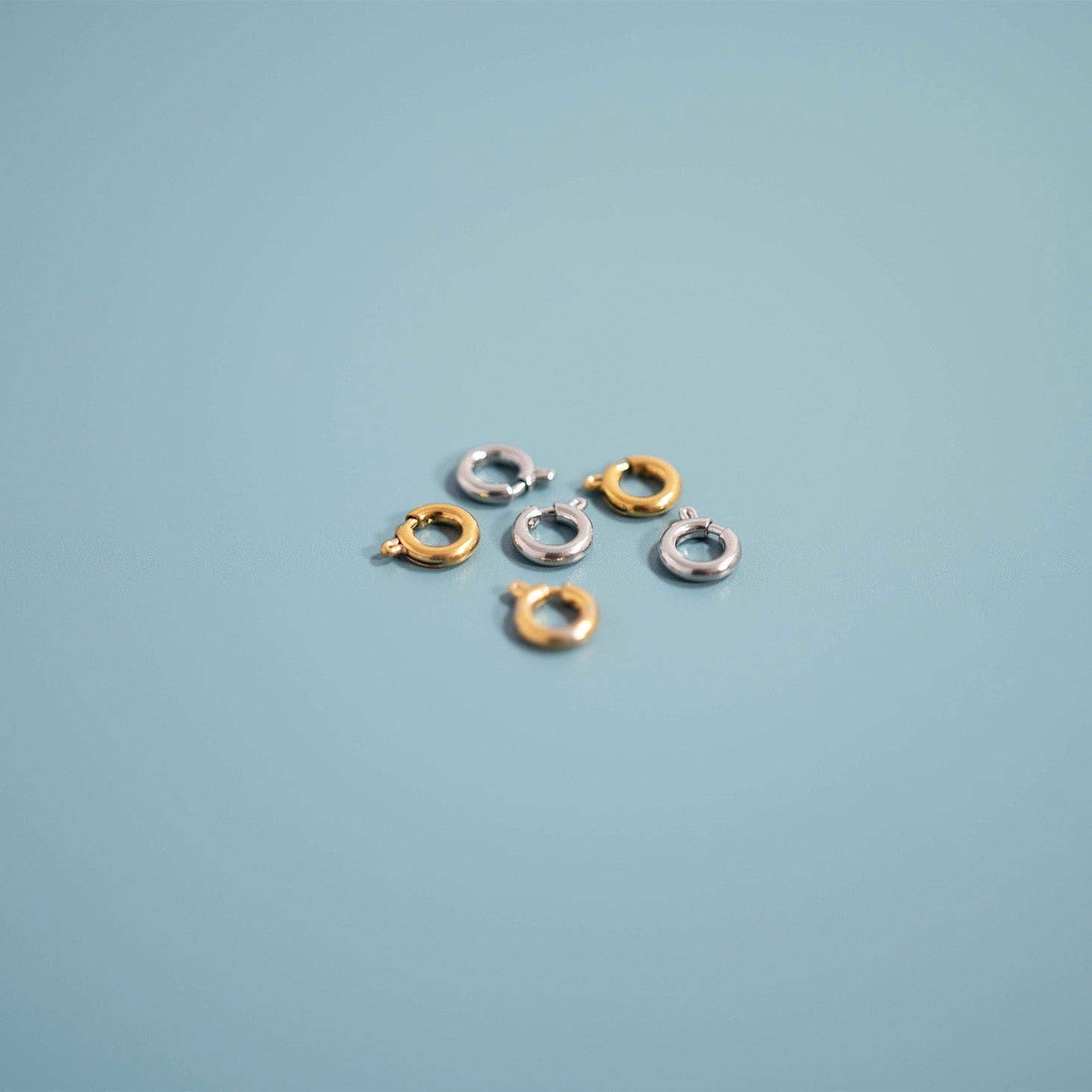 WJW - Wholesale Clasp - 18K Gold PVD Stainless Steel Charm Connector10