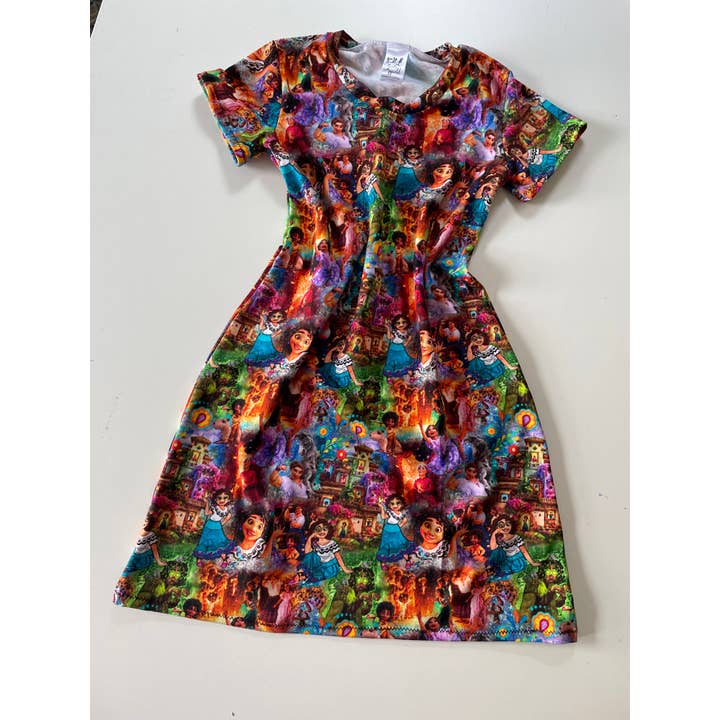 Stanley’s apparel - Vente Robe – femme - robe t-shirt encanto pour adulte2