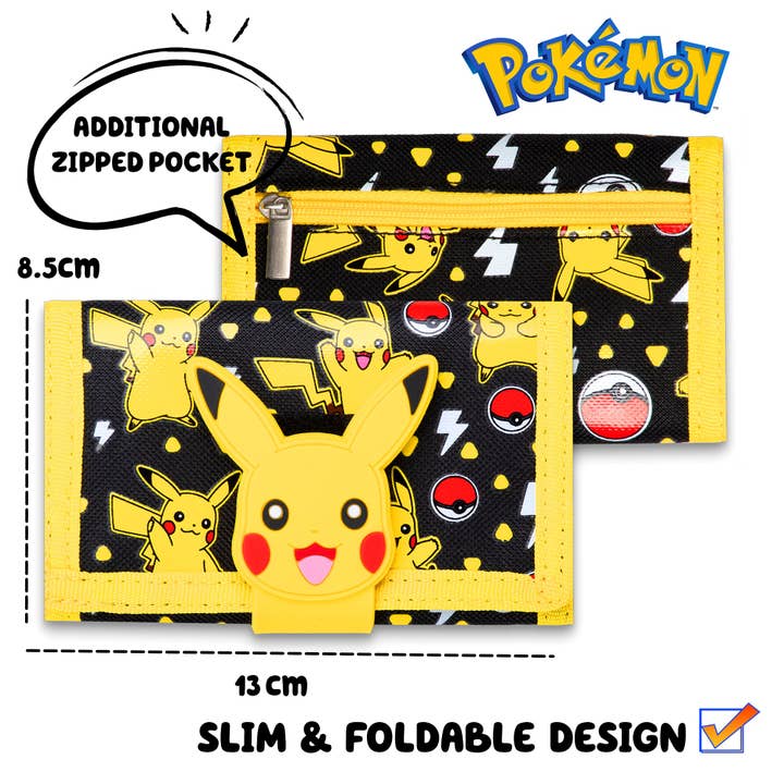 Fringoo Group Ltd - Venta al por mayor Monedero - Niños - Cartera Pikachu