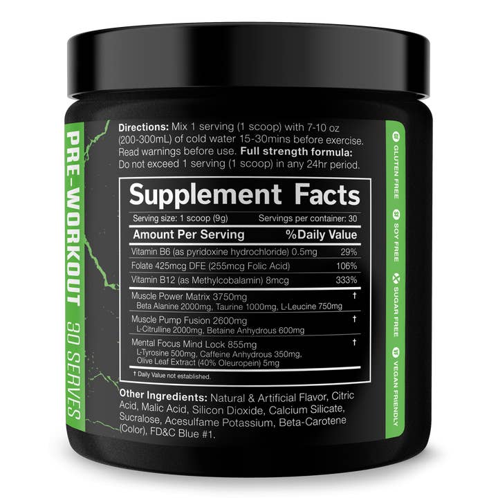 JNX Sports - Wholesale Oral Supplement/Vitamin - The Shadow! Pre-Workout 30 Serve4