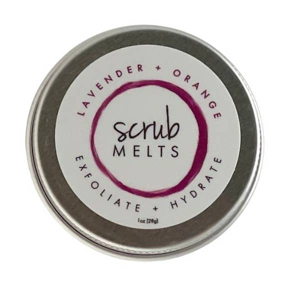 Lavender+oranje enkel blikje voor wholesale door Scrub Melts