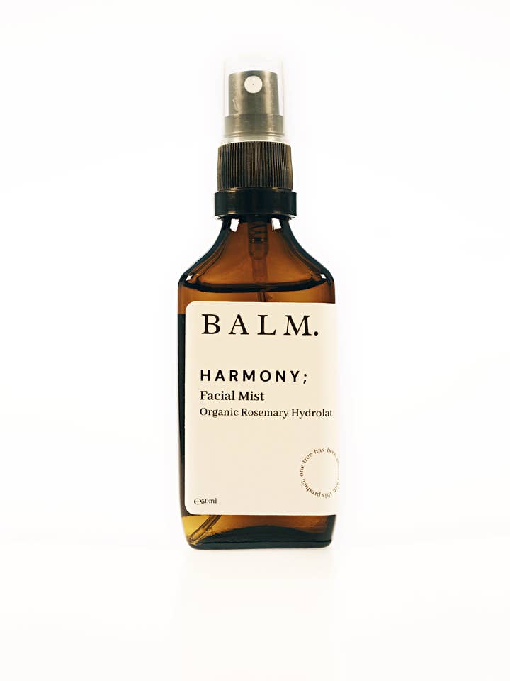 HARMONY; Organic Rosemary Facial Mist for wholesale by Balm Wellness