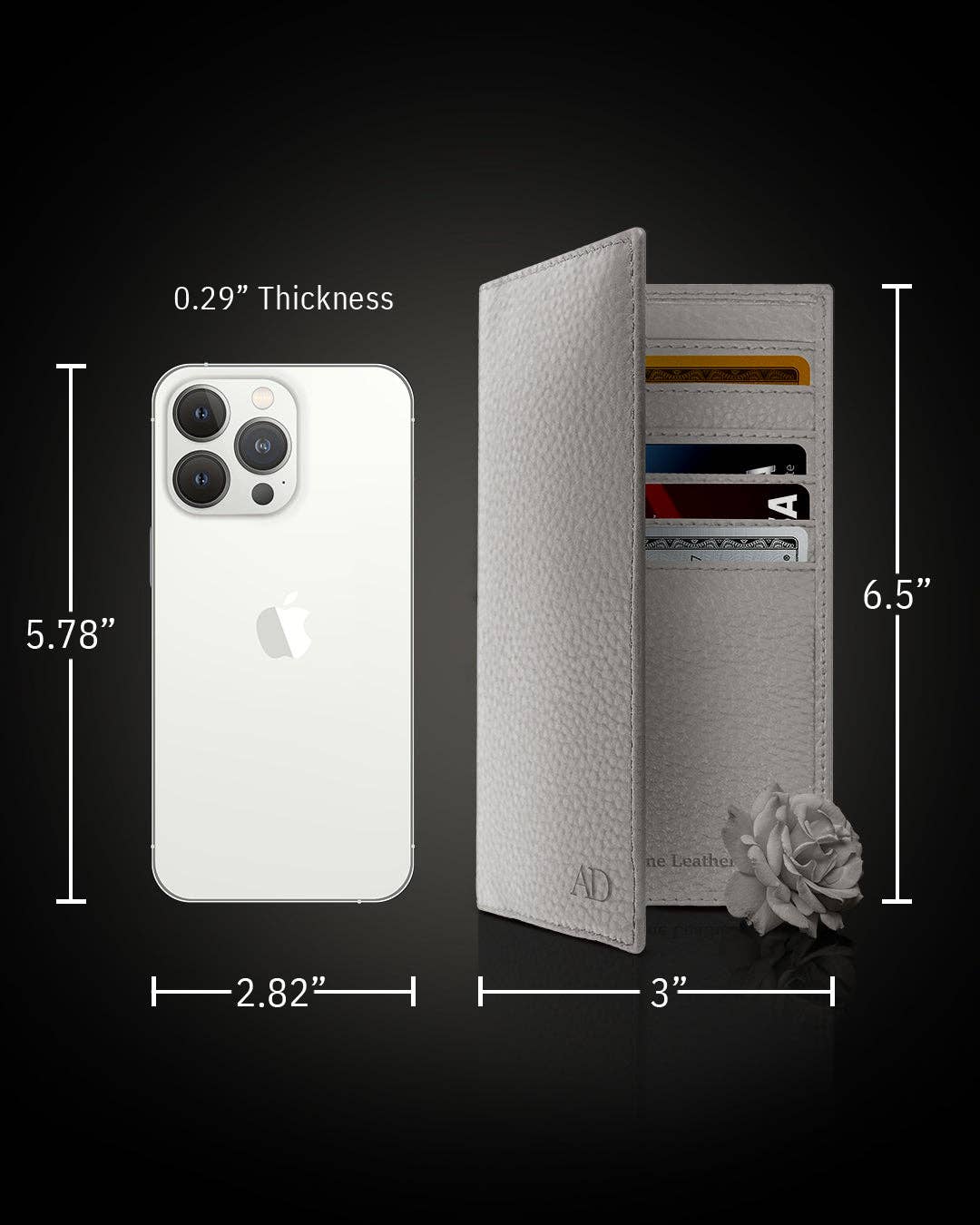 Access Denied Accessories - Wholesale Wallet - Unisex - Genuine Leather Checkbook Cover For Women &Men RFID Blocking81