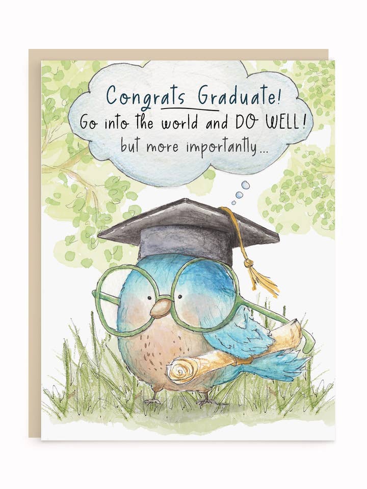 Do Good | Graduation Card | Congratulations for wholesale by Lizzy & Grace