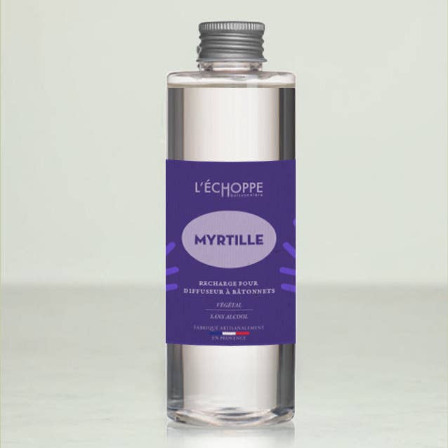 L'Échoppe Buissonnière - Wholesale Reed Diffuser - Blueberry - Refill for Reed Diffuser 200ml