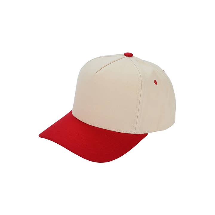 Hana - Wholesale Baseball Cap - Women's - C.C Two Tone Canvas Trucker Hat Baseball Cap