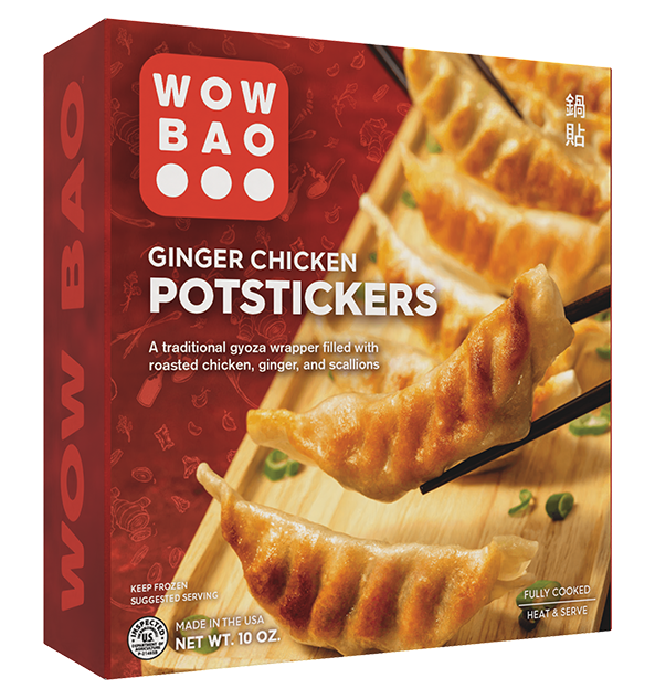 Wow Bao - Wholesale Food/Beverage Label - Wow Bao Ginger Chicken Potstickers1