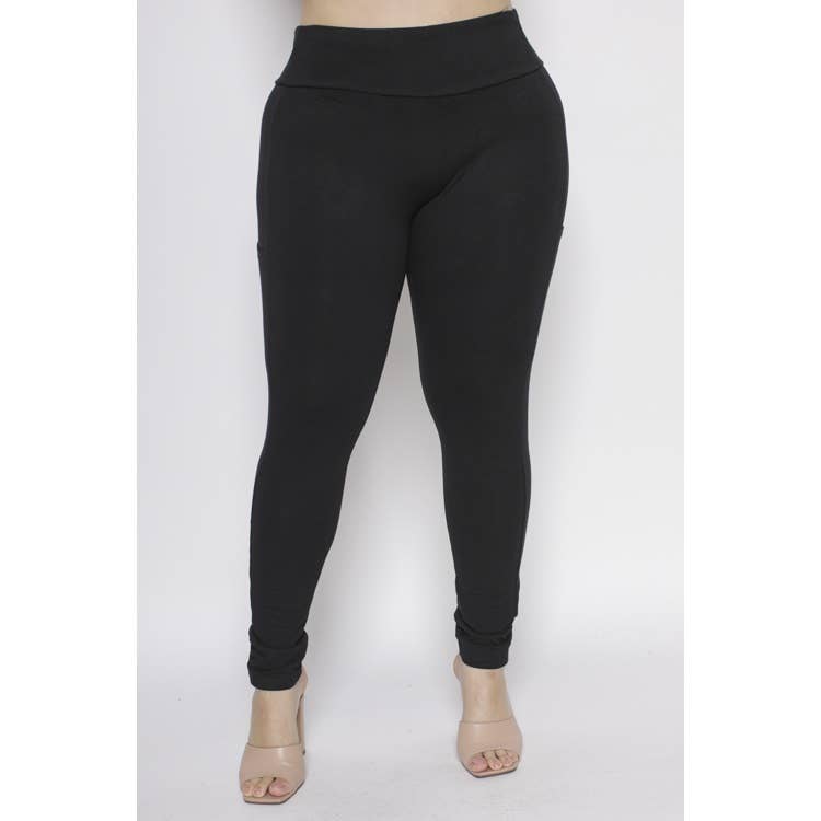 Curve Market – wholesale Modeleggings – Dam – SMALA LEGGINGS I NORMAL STORLEK MED HÖG MIDJA I SIDOFICKA1