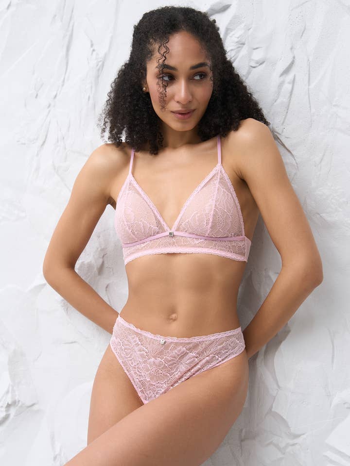 Skye Lace & Mesh Bralette Masseto for wholesale by NENYA x Bretelle