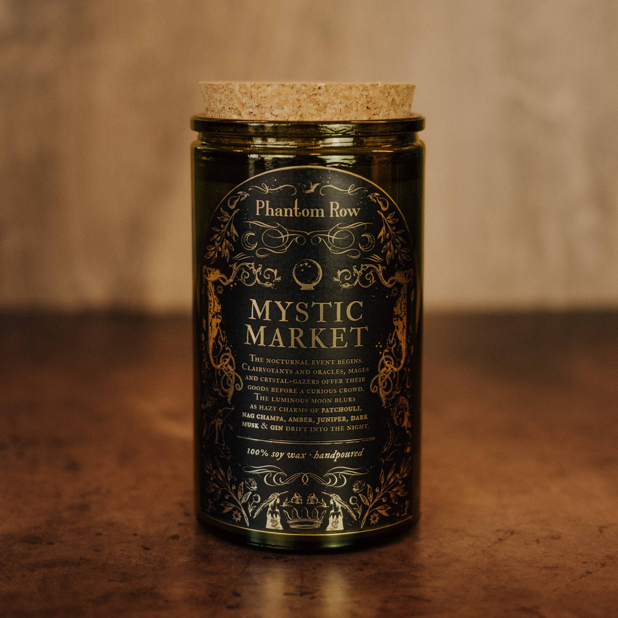 Phantom Row - Wholesale Jar/Filled Candle - Mystic Market | Literary & Gothic-Inspired Jar Candle0