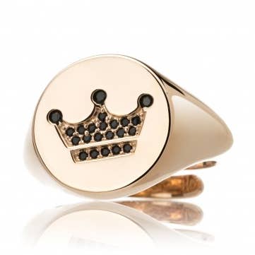 Bague Enjoy Crown pour la vente par Noveottouno Jewels