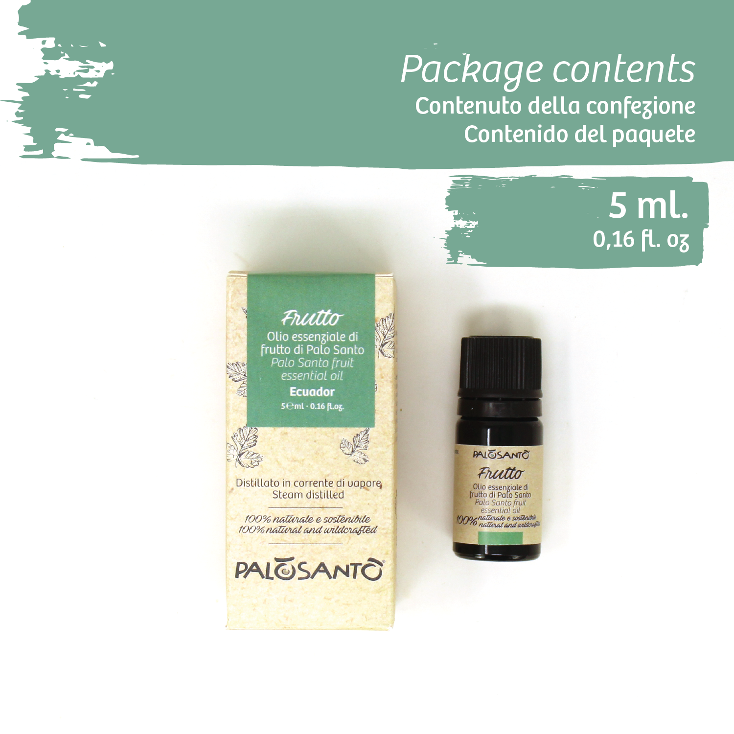 Herborea srl - Wholesale Essential Oil - Palo Santo Fruit Essential Oil - 5 ml (0,169 fl. oz)1