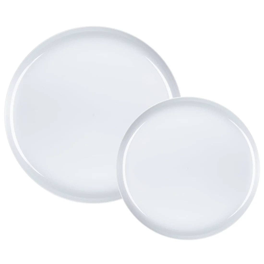 EcoQuality - Wholesale Dinner Plate - Bespoke Round Combo Plates 10.6" & 8.6" – Disposable, Durable Dinnerware for Any Occasion3