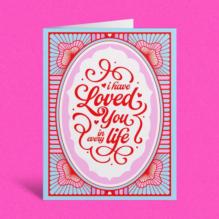 💕 I Have Loved You Valentine's Card - A2 Greeting Card for wholesale by Scandinative