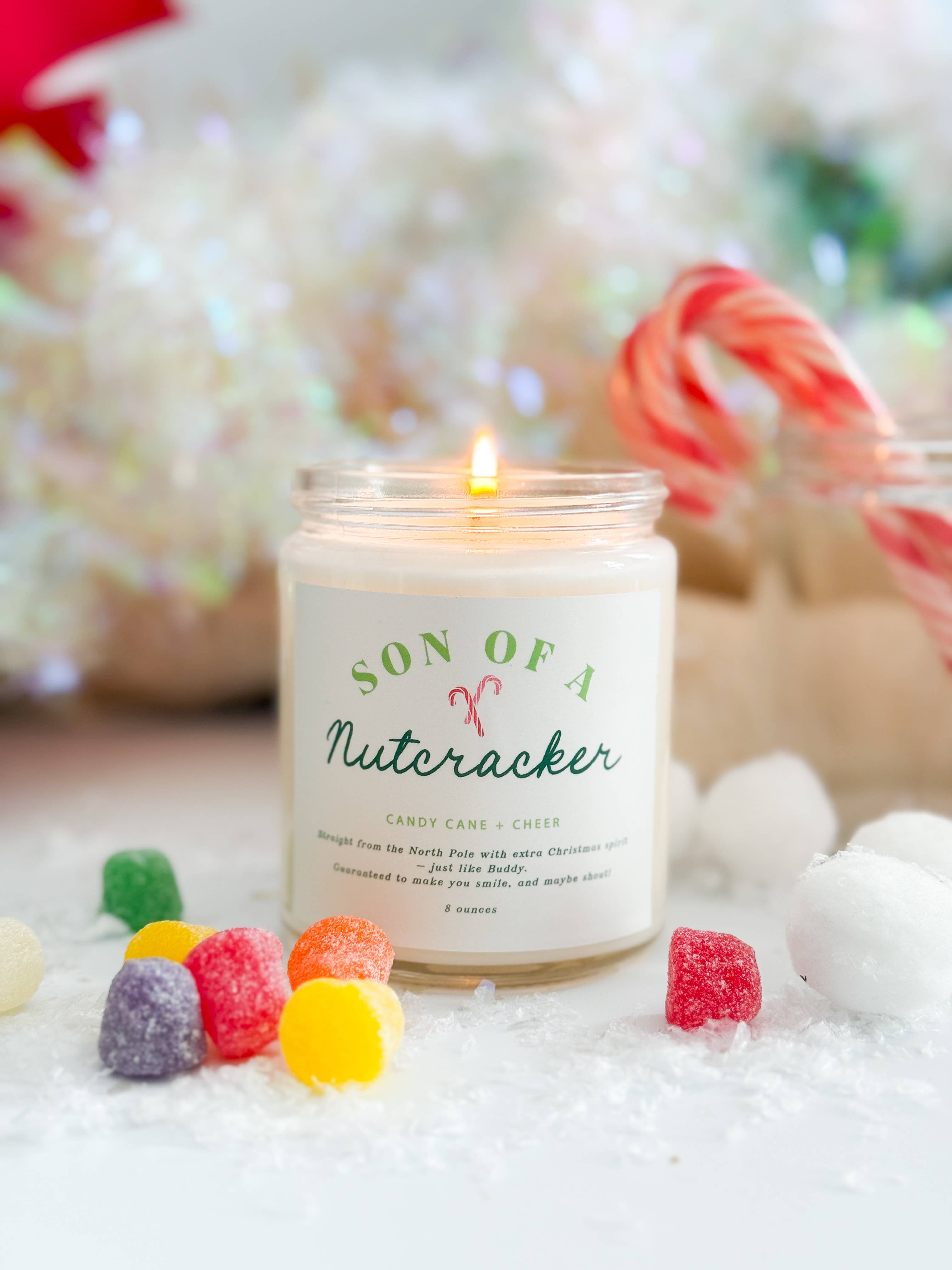 Declaration & Co - Wholesale Jar/Filled Candle - Son of a Nutcracker Candle - 8 oz. 1