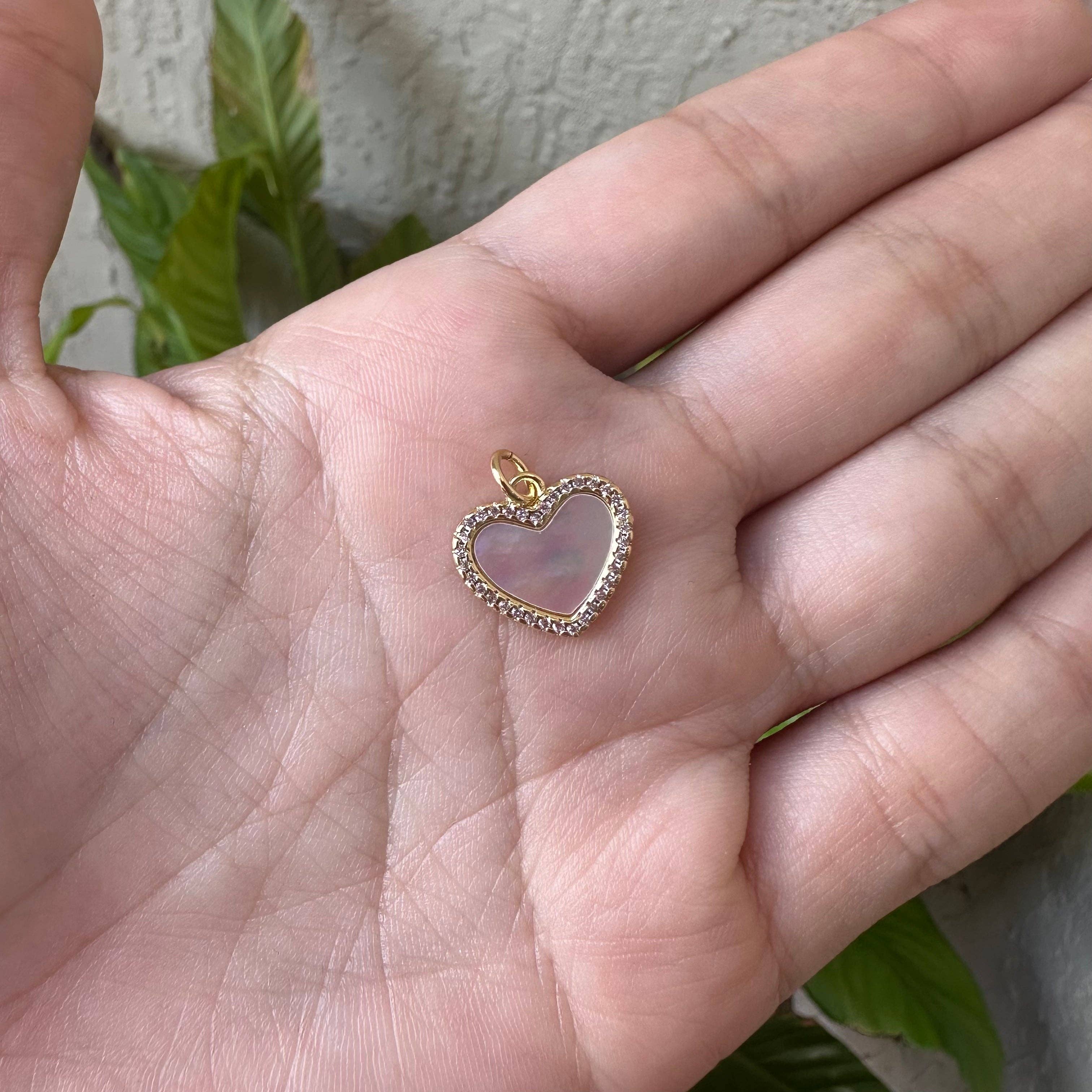 E ACCESORIES JEWERLY – Engroshandel Vedhæng/charm – Hjerte Nacar Charm15