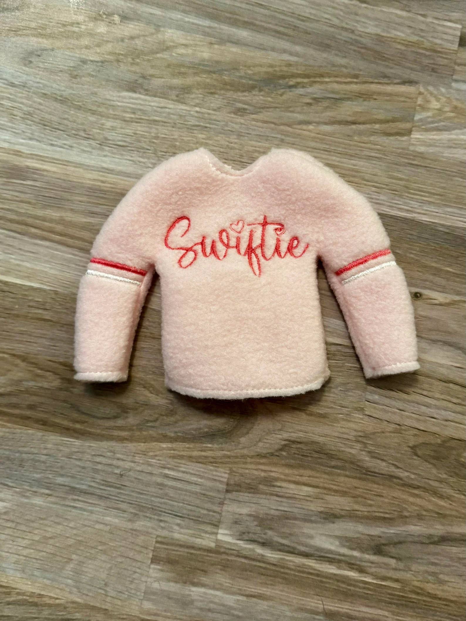 Lilies & Lark Boutique - Wholesale Doll Clothing - Kids - light pink Swiftie Elf sweater