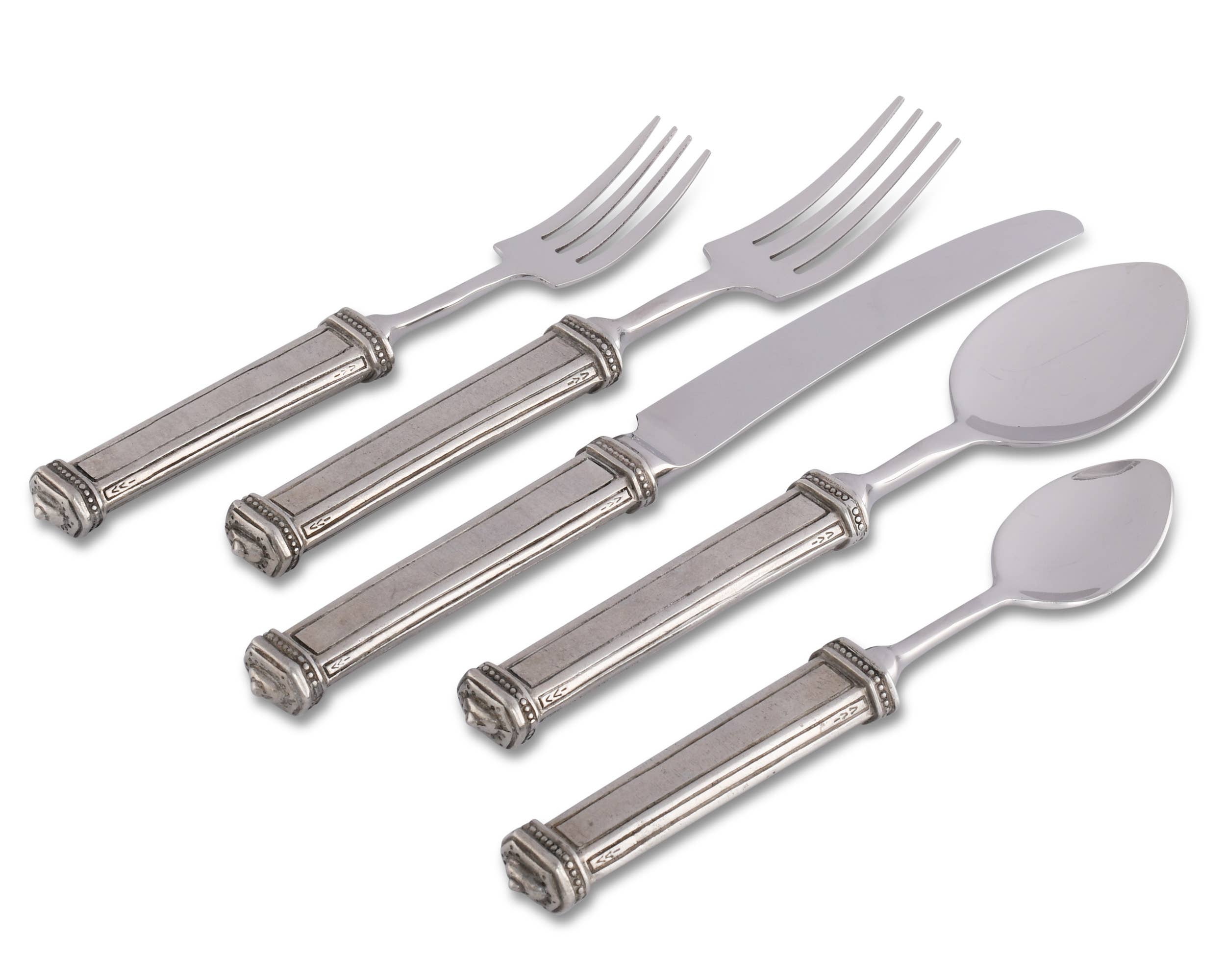 Vagabond House - Wholesale Flatware Set - Leaf Flatware Set0