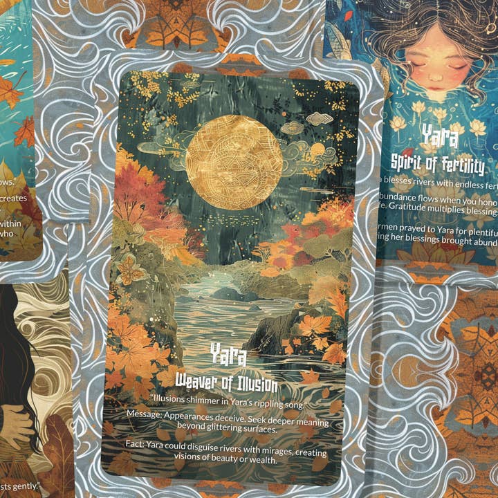 Ibiza Tarot USA - Wholesale Tarot Cards - Oracle of Yara – 22 Cards – Waters & Songs Enchantress1