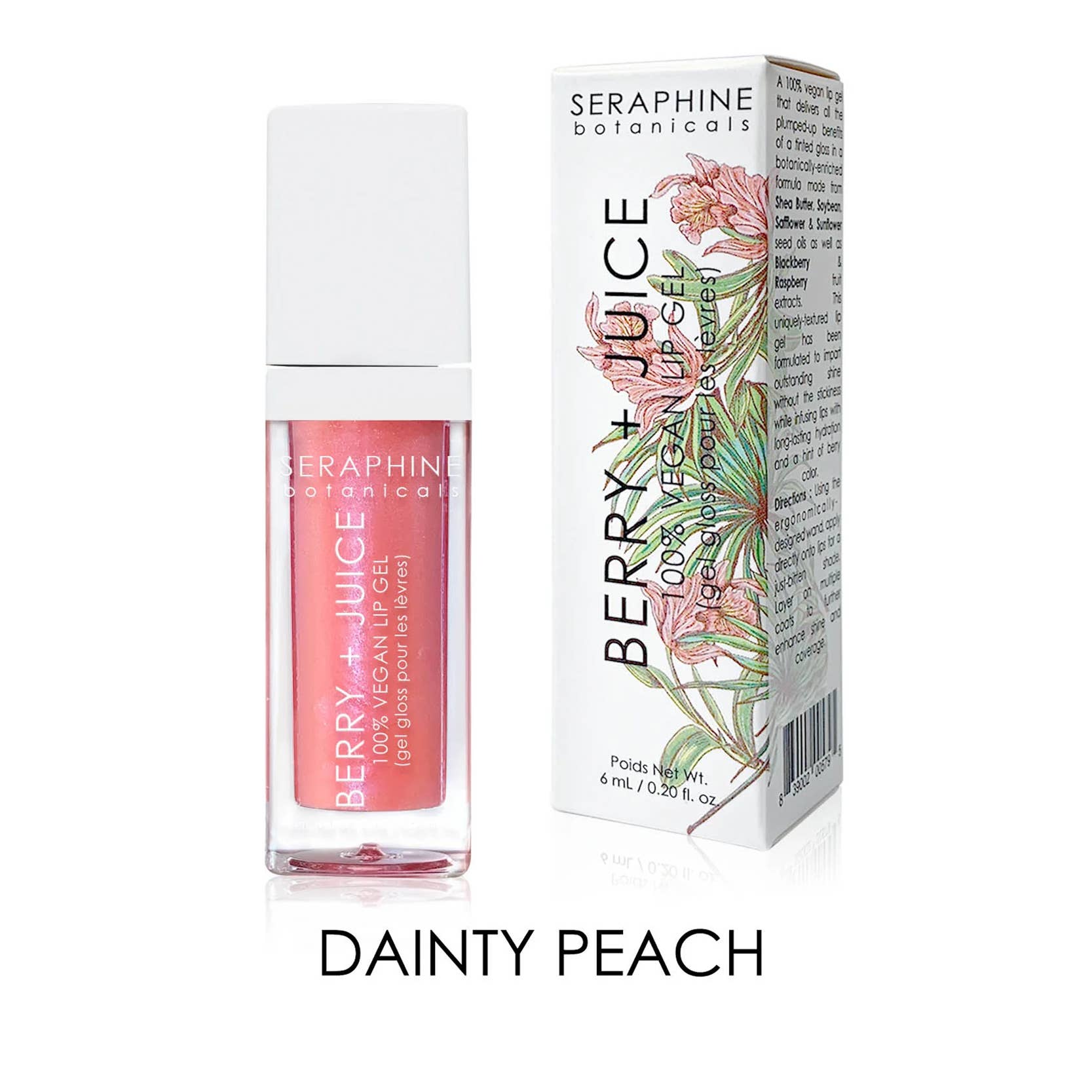 Seraphine Botanicals - Wholesale Lip Gloss - Berry + Juice - 100% Vegan Lip Gel5