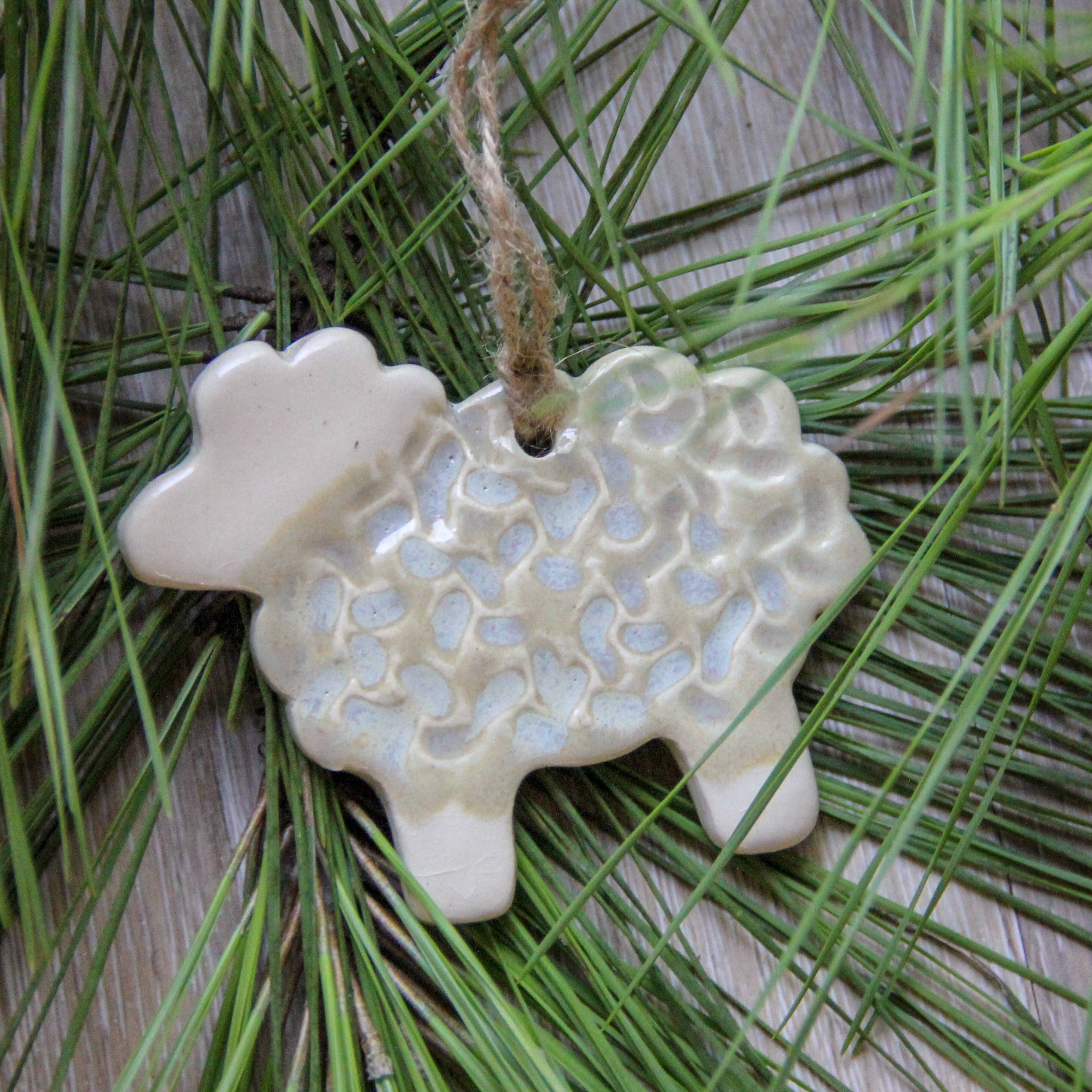 Prodigal Pottery - Wholesale Ornament - Sheep Ornament2