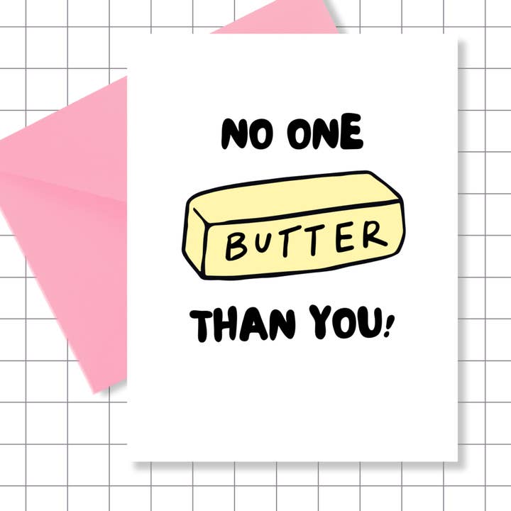 Personne ne vaut mieux que toi ! Carte de Saint-Valentin avec amour. pour la vente par Motel Paper Los Angeles