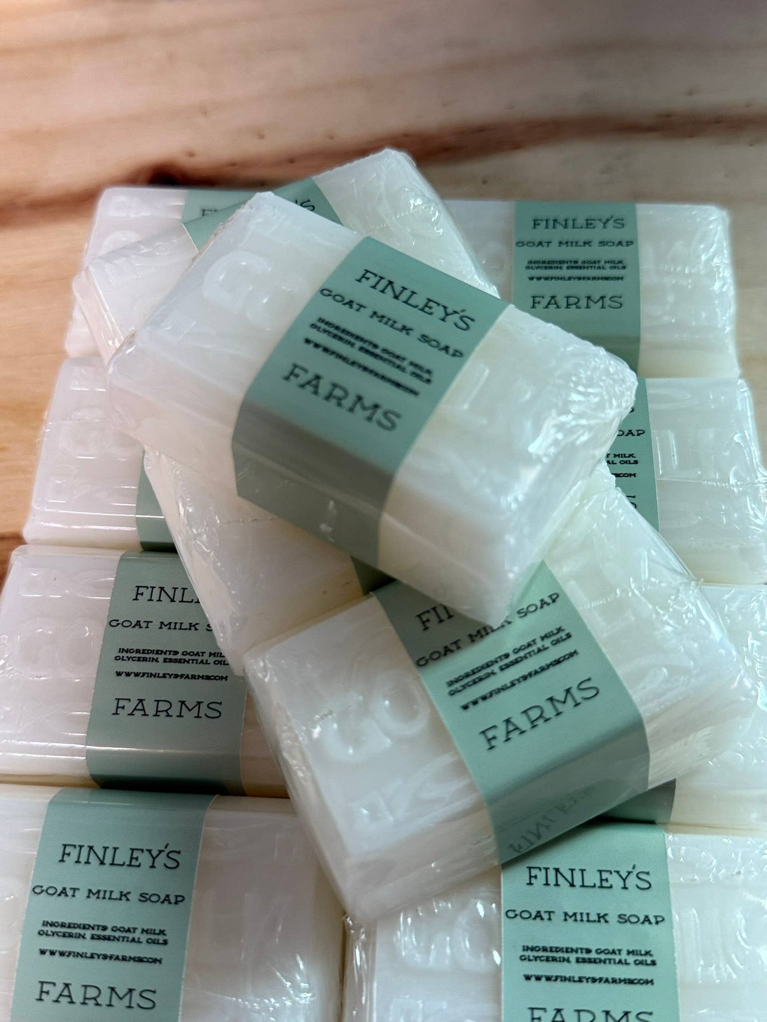 Finleys Farms - Wholesale Bar Soap - Finley’s Farms Goat Milk Soap – Travel Size Guest Bars5