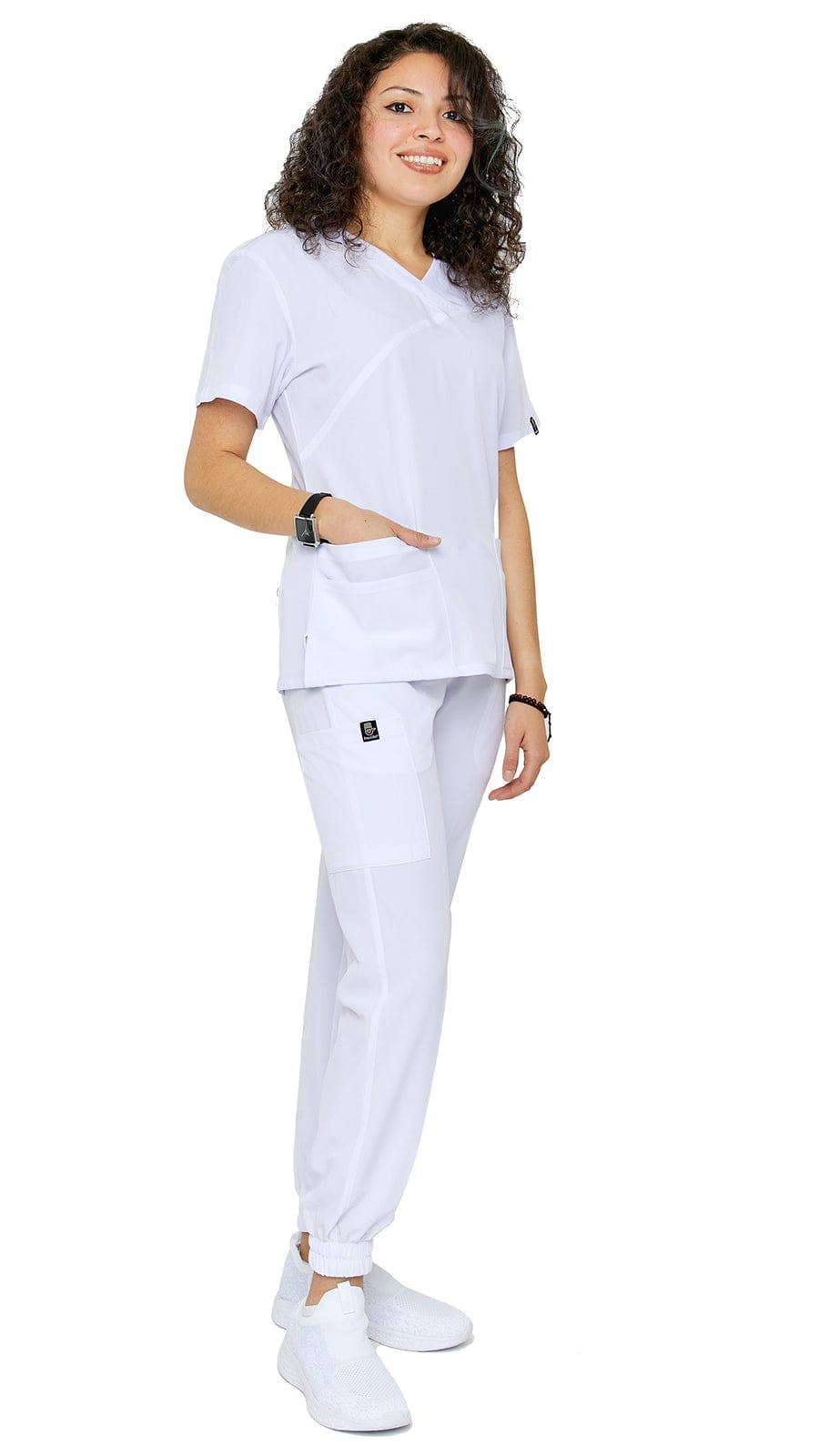 Dress A Med – wholesale Healthcare uniform – Women's – Women's 4-Way Extreme Stretch Jogger Scrubs - Style ST100-JR6