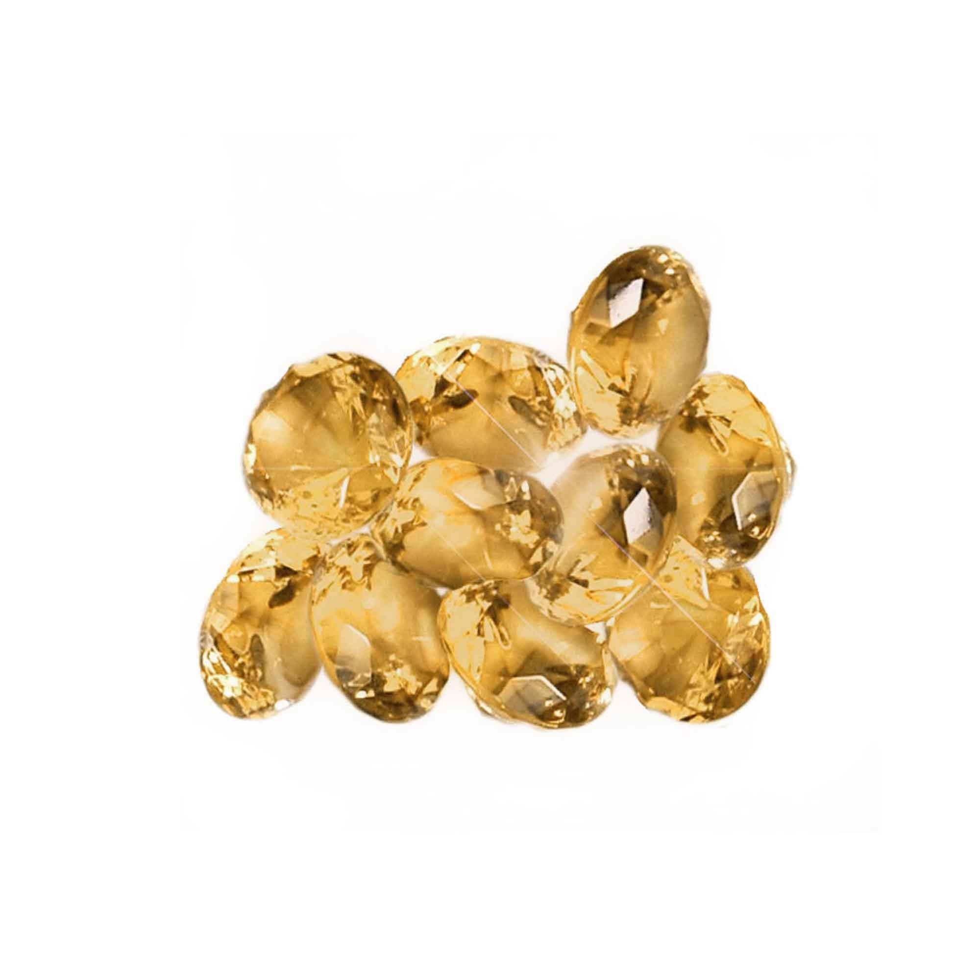 Champagne Acrylic Diamonds Gem Décor Champange for wholesale on Faire0