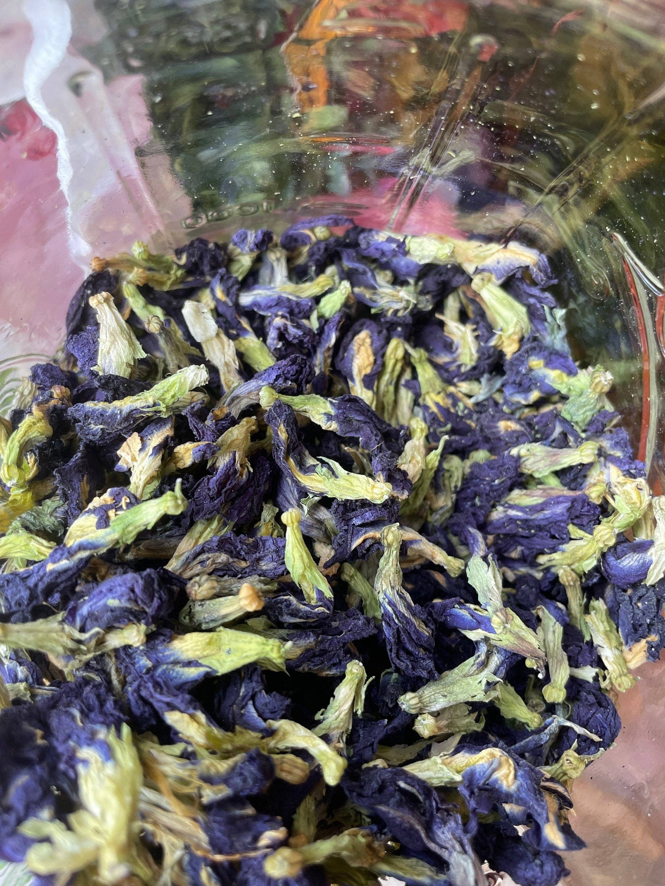 NG Apothecary - Wholesale Loose Tea - Organic Butterfly Pea Tea | 1oz Whole Flowers1