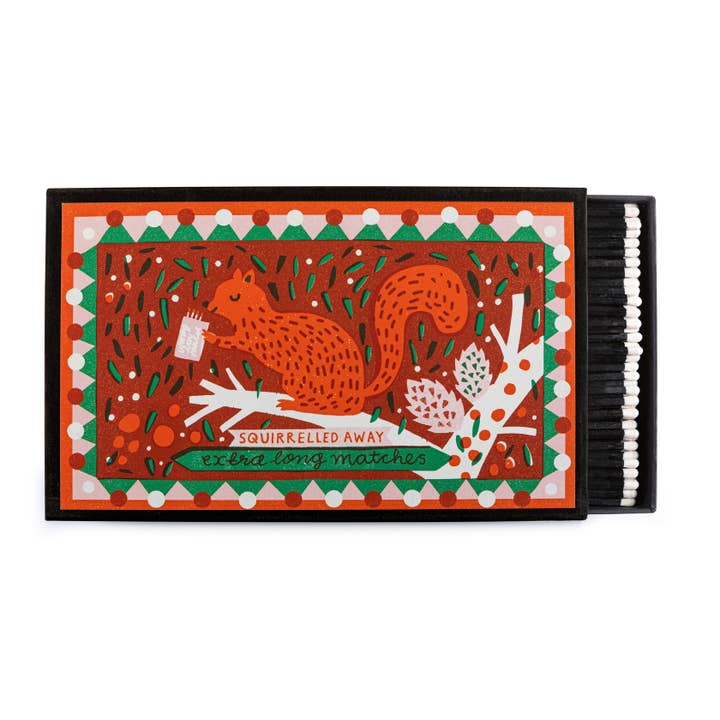 Squirrelled Away | Giant Matchboxes for wholesale by Archivist Gallery | UK