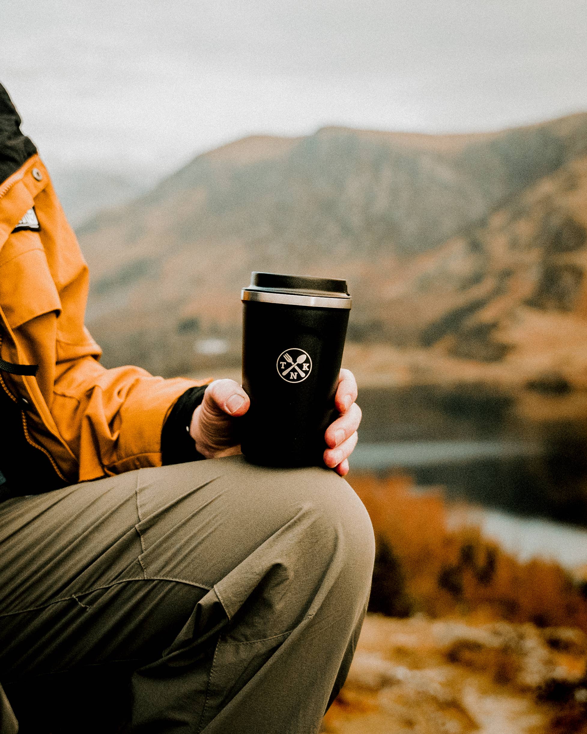 The Nomads Kitchen – wholesale Insulated mug/tumbler – Nomads Filter Coffee Mug - 2in1 Mug for Filtered coffee.2