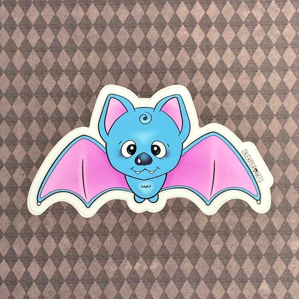 Sticker - Morty Baby Bat for wholesale by D. Kerper Arts