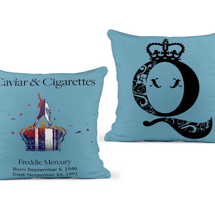Dead Queens Style - Wholesale Throw pillow cover - Queen Freddie Mercury Pillow Cover5