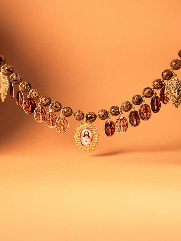 Heilige Devotionele Ketting – Kunst en Geloof in Elk Detail voor wholesale door PHOEBE´S