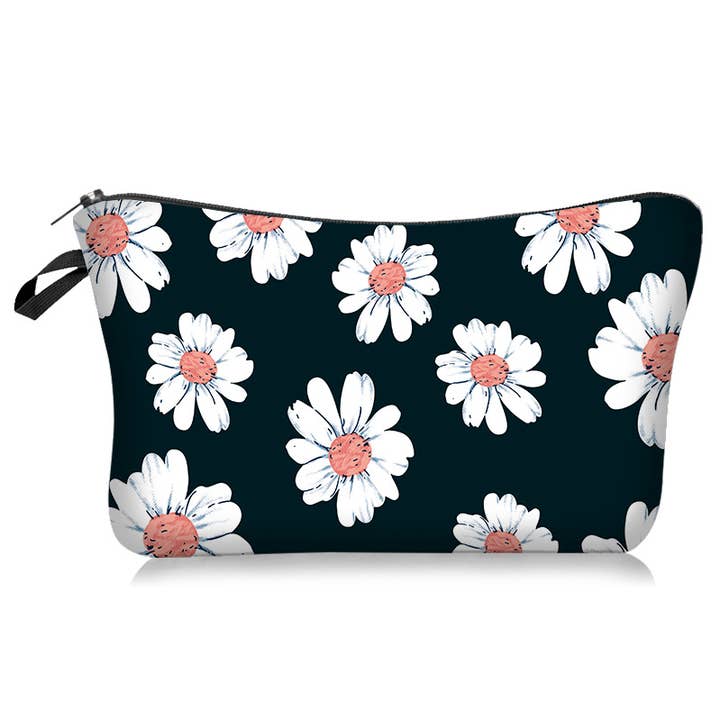Daisy Series Cosmetic Bag Handheld Portable Bag for wholesale by Tourtiwi