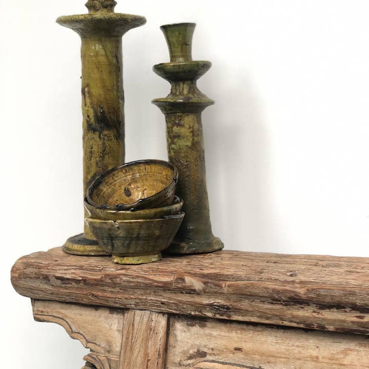 Tamegrouteshop - Venta al por mayor Bandejas/platos/boles decorativos - Tamegroute schaaltje XS Oaker