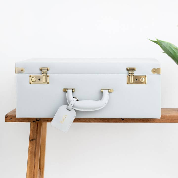 large memory box | keepsake case in grey for wholesale by MEMINIO