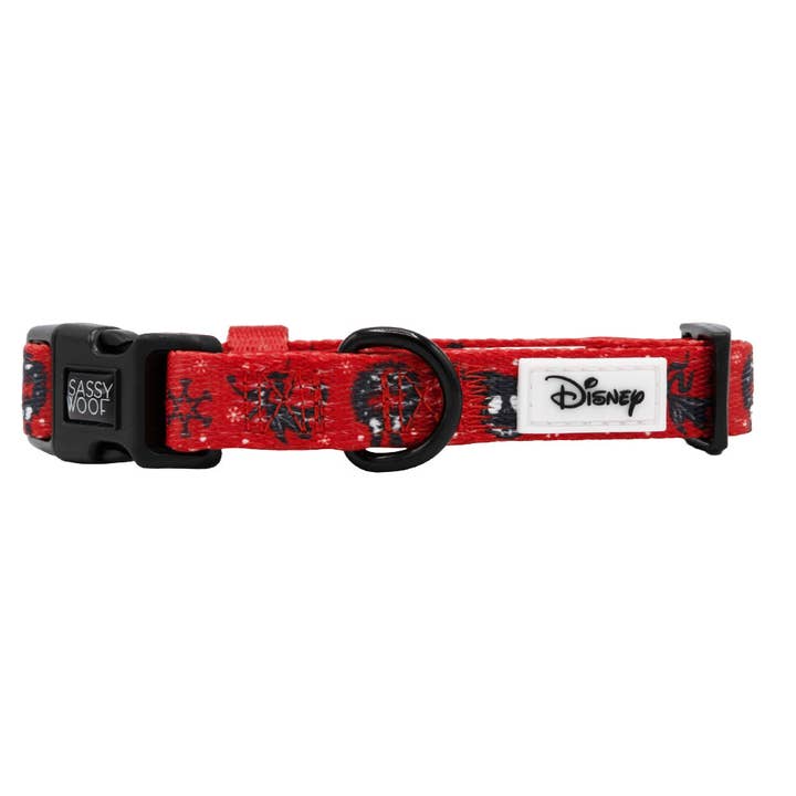 SASSY WOOF - Wholesale Pet Collar - Dog - Dog Collar - The Nightmare Before Christmas™ (Red)