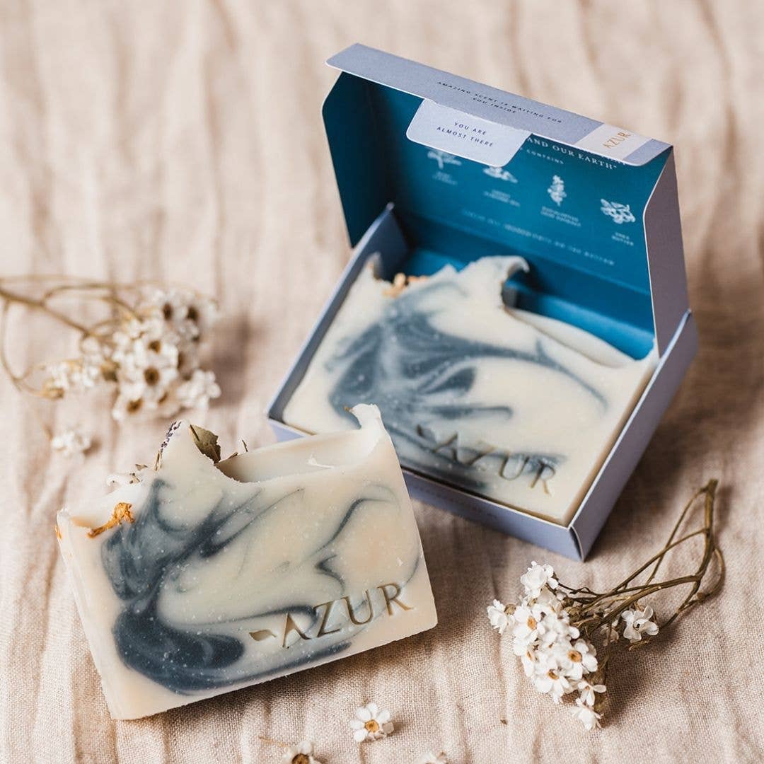 Azur Natural Bodycare BV - Wholesale Bar Soap - MIGHTY MINT | body bar | natural soap3