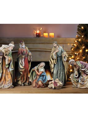 Nativity Set 6 pieces # 46008 for wholesale by Napco
