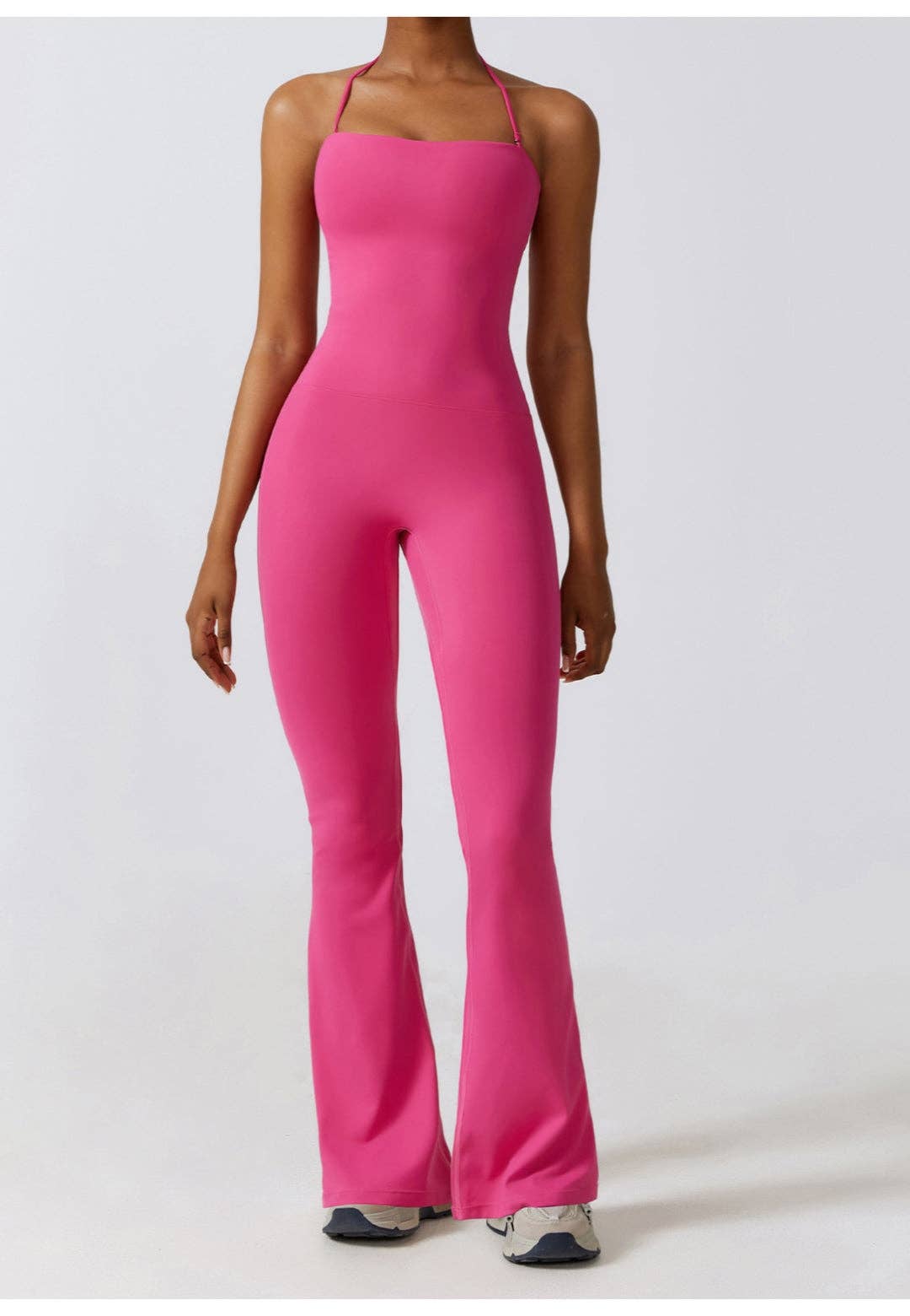 Active by Anna-Kaci - Wholesale Athletic/Lounge Leggings - Women's - Shirred High Waist Flared Leggings7