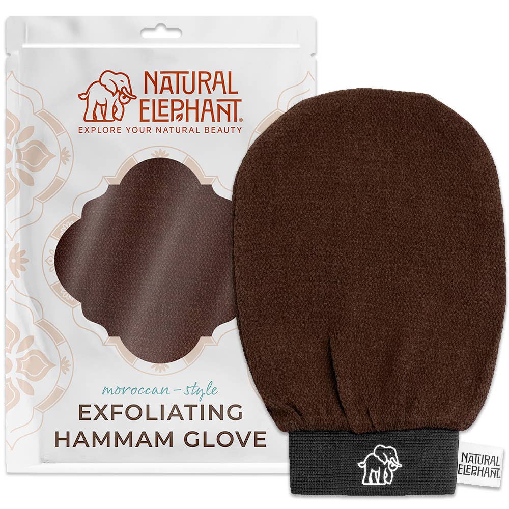 Natural Elephant - Vente Gants/moufle pour gommage - Gant exfoliant style Hammam7