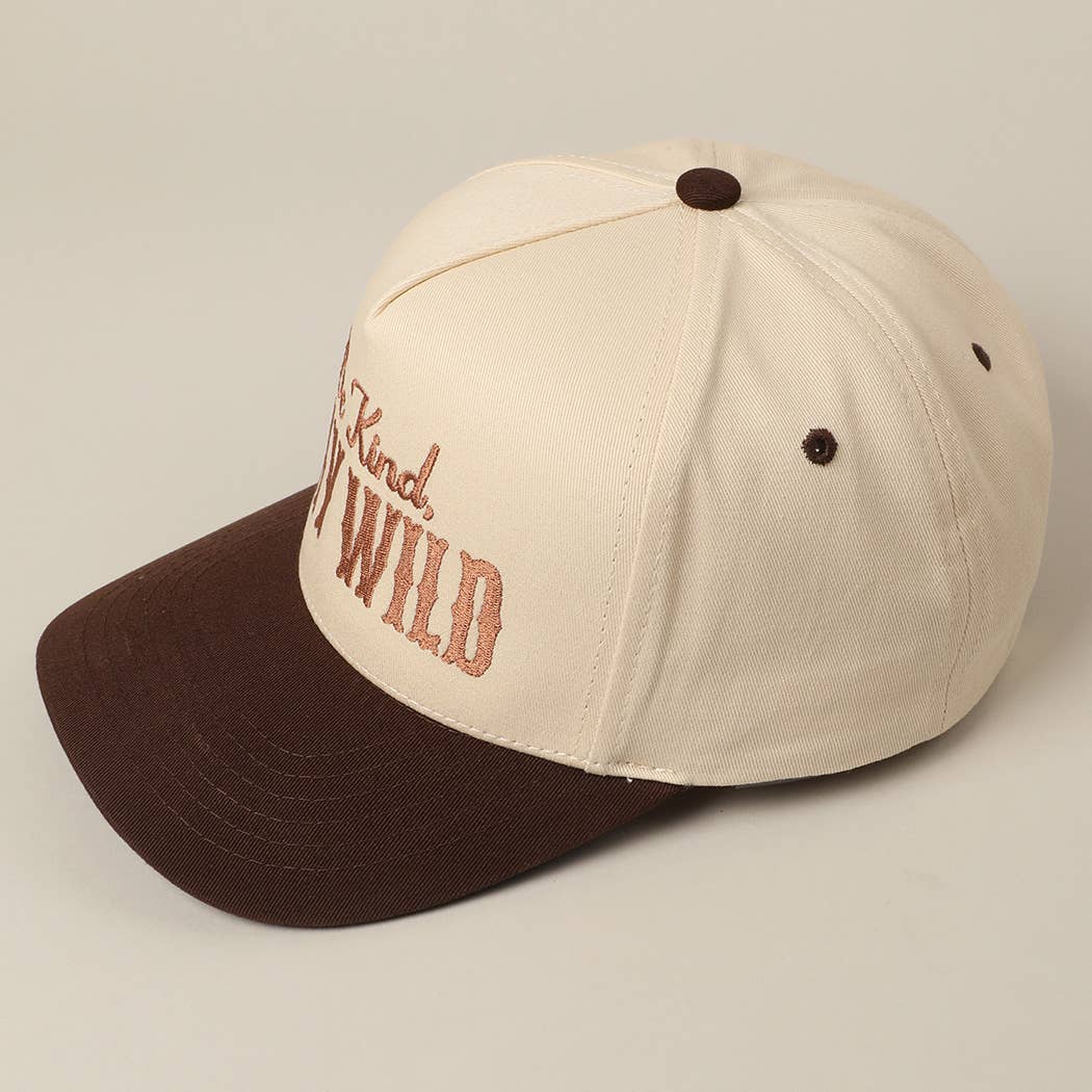 Fashion City - Wholesale Trucker Hat - Unisex - Be Kind Stay Wild Lettering Embroidery Trucker Hat6
