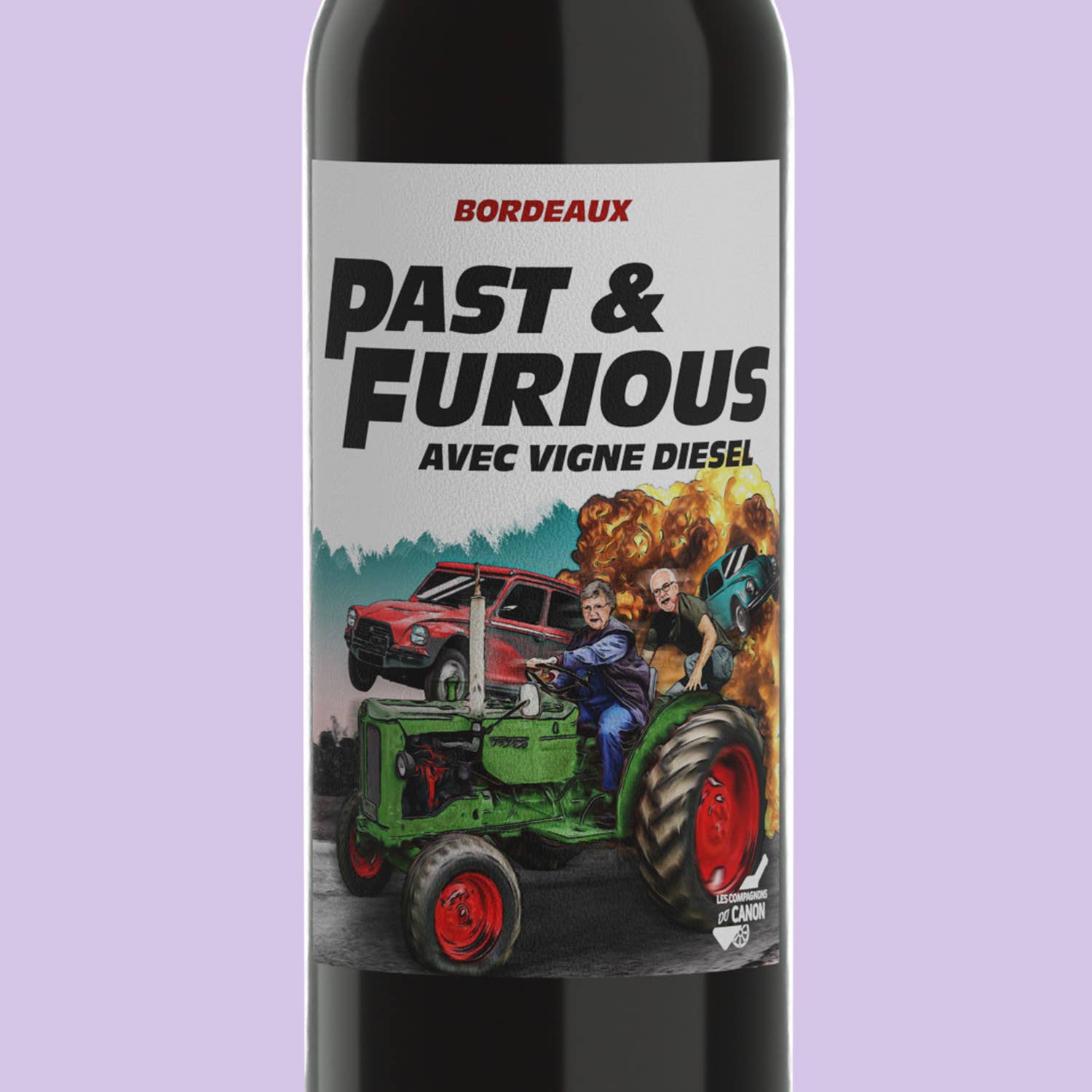 Les Compagnons du Canon - Vendita all'ingrosso Vino rosso - Past & Furious 2020 - Bordeaux rosso dal terroir1