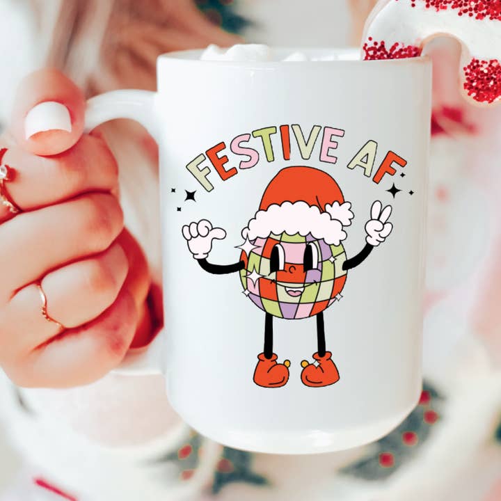 Mug and Mini - Vente Tasse à café - Tasse de Noël, tasse festive, décoration de Noël, tasse à café0