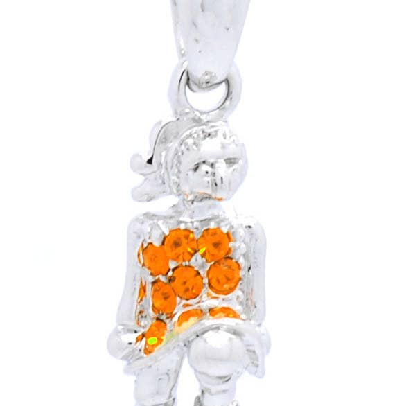 Fan Star Jewelry - Wholesale Pendant/Charm Necklace - Irish Dancer Necklace - Mini11