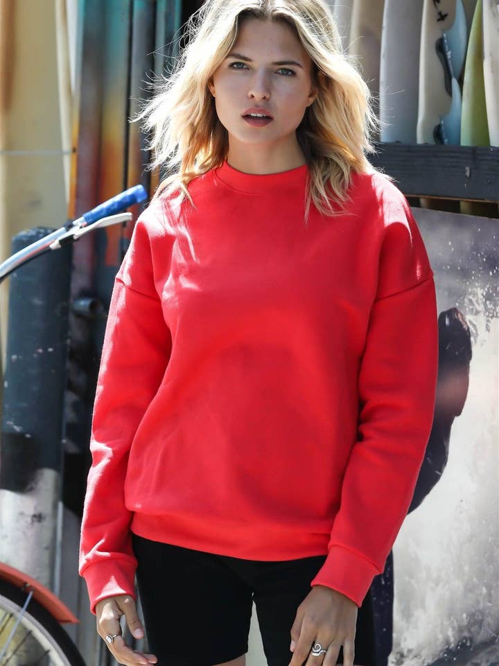 Tomato Cotton Long Sleeve Sweatshirt /1-1-1 for wholesale on Faire