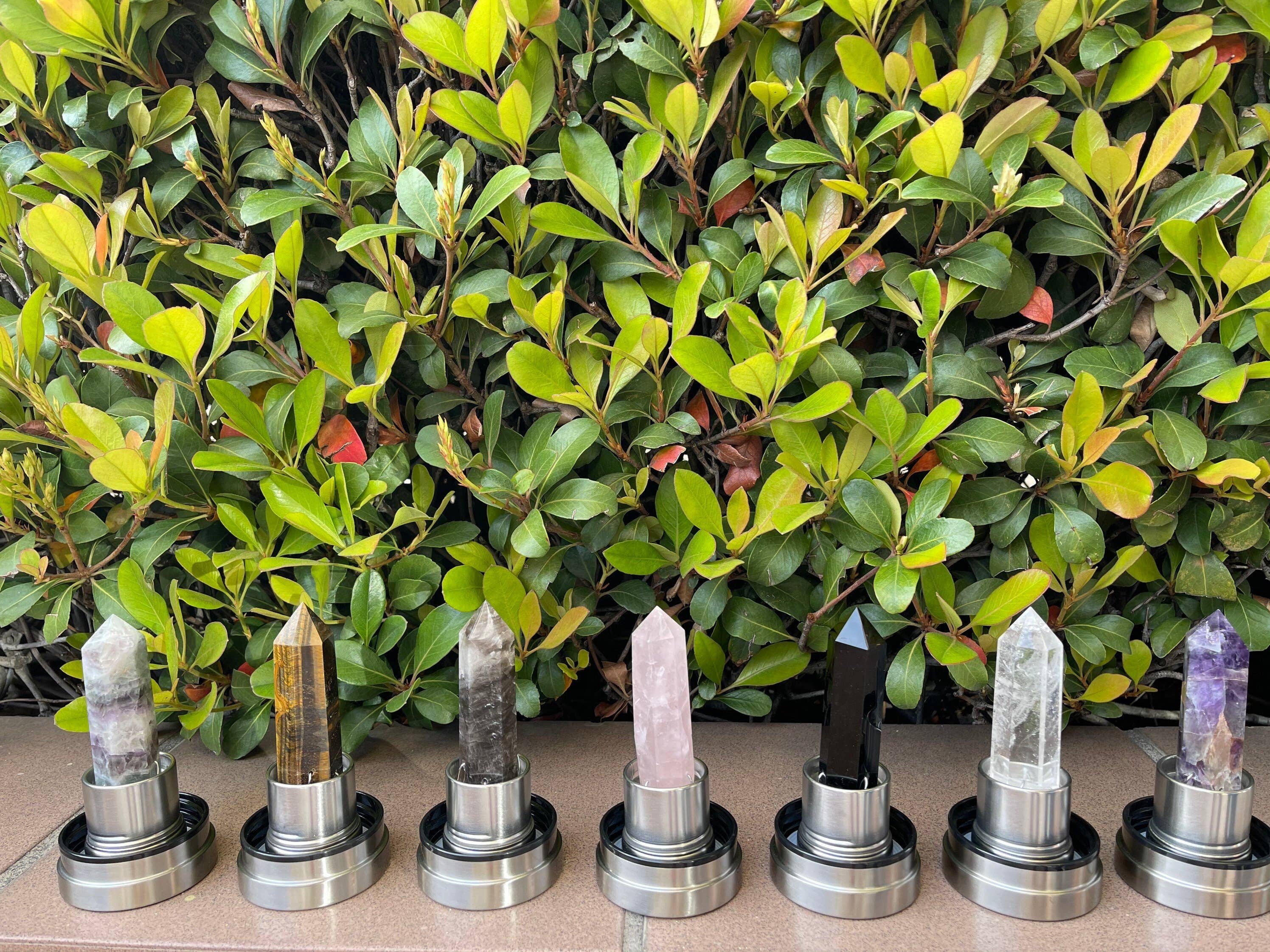 CaNatureLover - Wholesale Water Bottle - USA Crystal Water bottle Infuser for Healing. Made in USA7